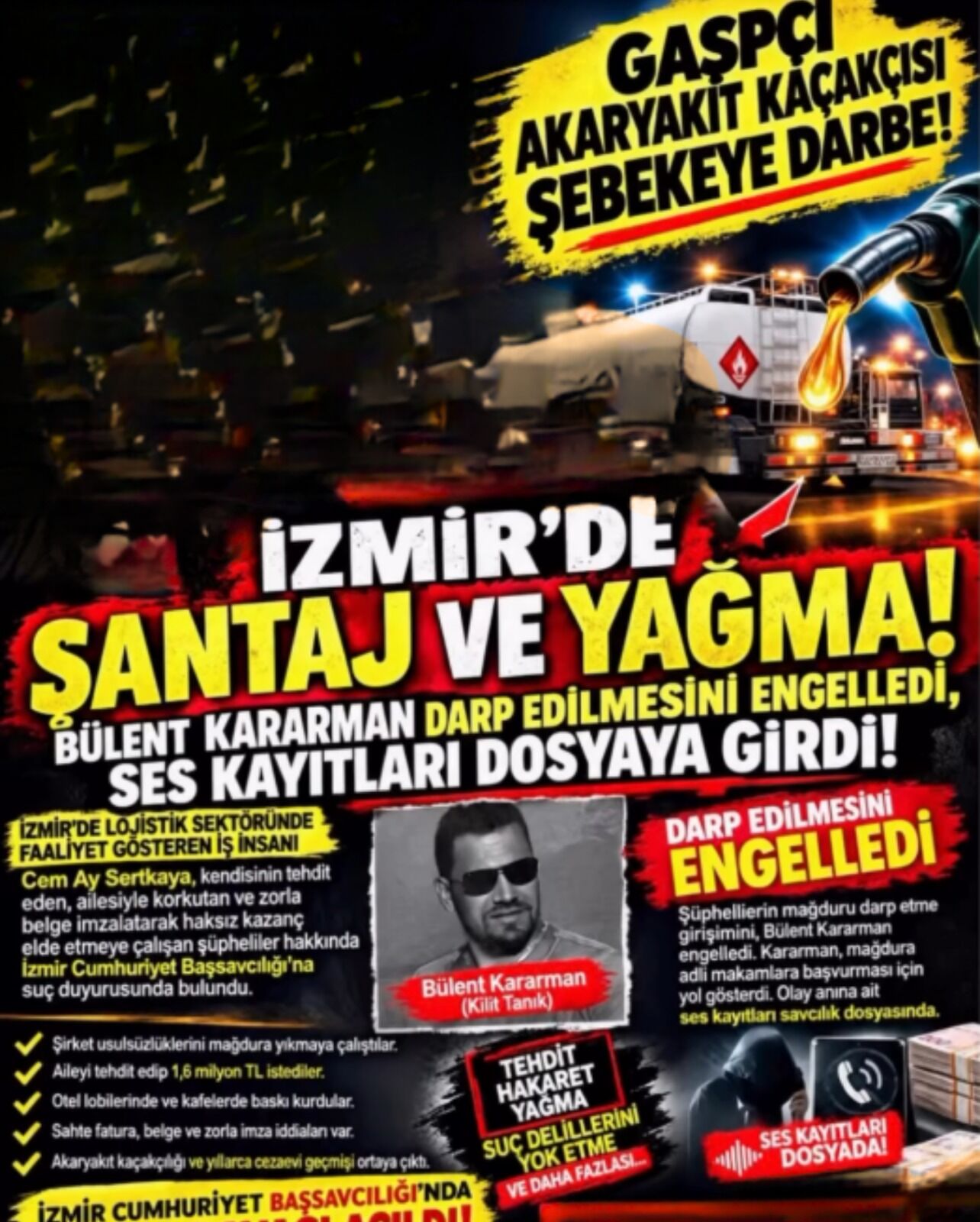 Kaçak Akaryakıt Suçlaması