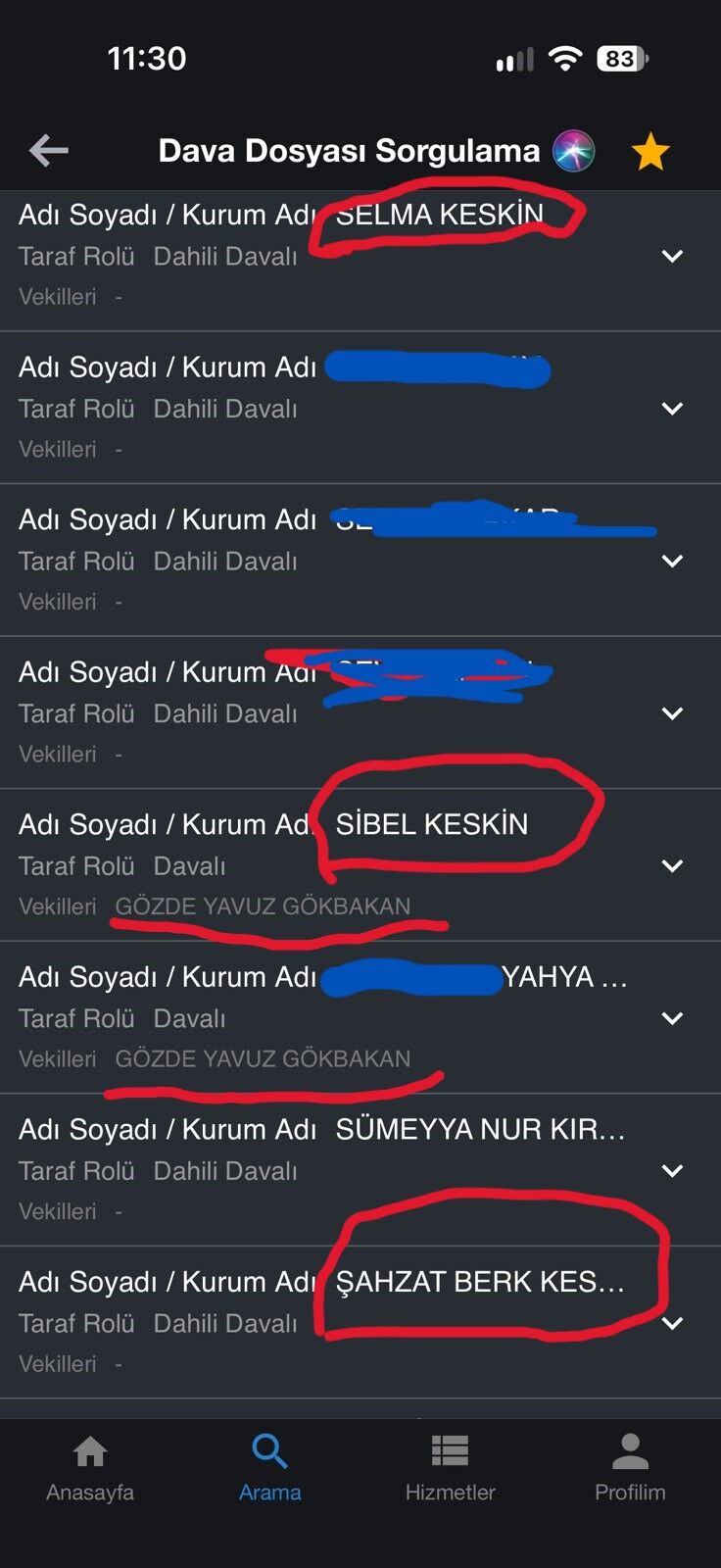 Kent Yapı Sinanpaşa Davacılar 2