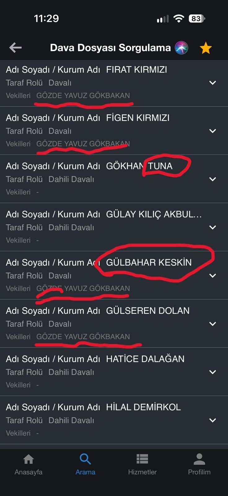 Kent Yapı Sinanpaşa Davacılar 4