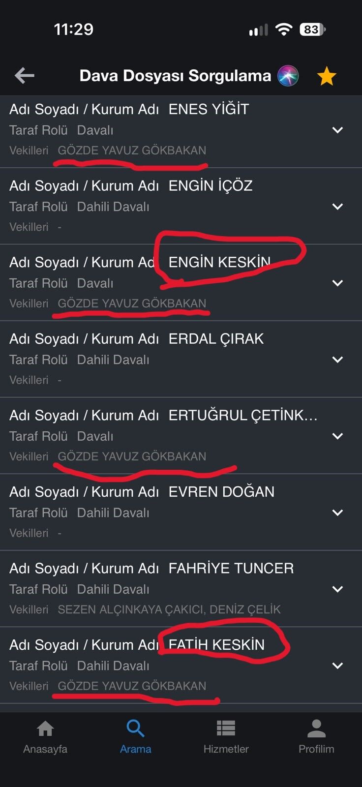 Kent Yapı Sinanpaşa Davacılar 5